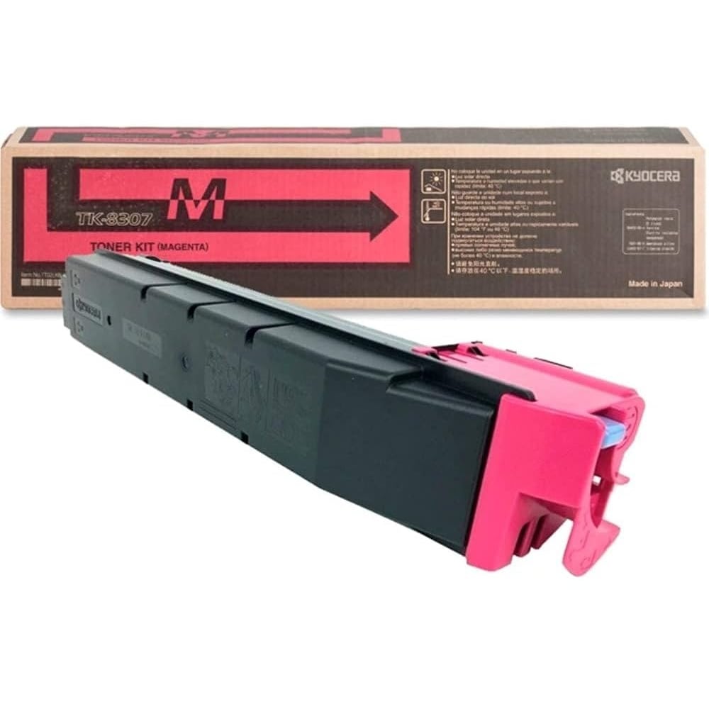 Kyocera Mita TK-8307M Magenta Standard Yield Toner Cartridge, 1T02LKBUS0 MPN:1T02LKBUS0