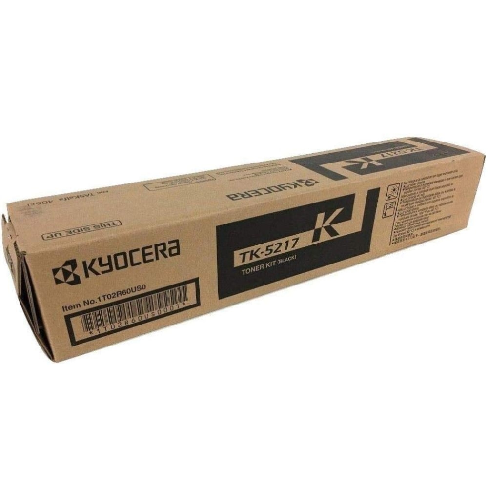 Kyocera Mita TK-5217K Black Standard Yield Toner Cartridge, 1T02R60US0 MPN:1T02R60US0
