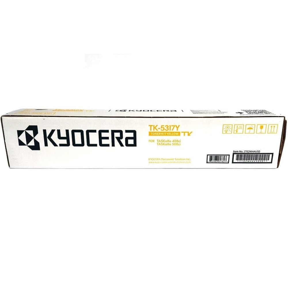 Kyocera Mita TK-5317Y Yellow Standard Yield Toner Cartridge, 1T02WHAUS0 MPN:1T02WHAUS0