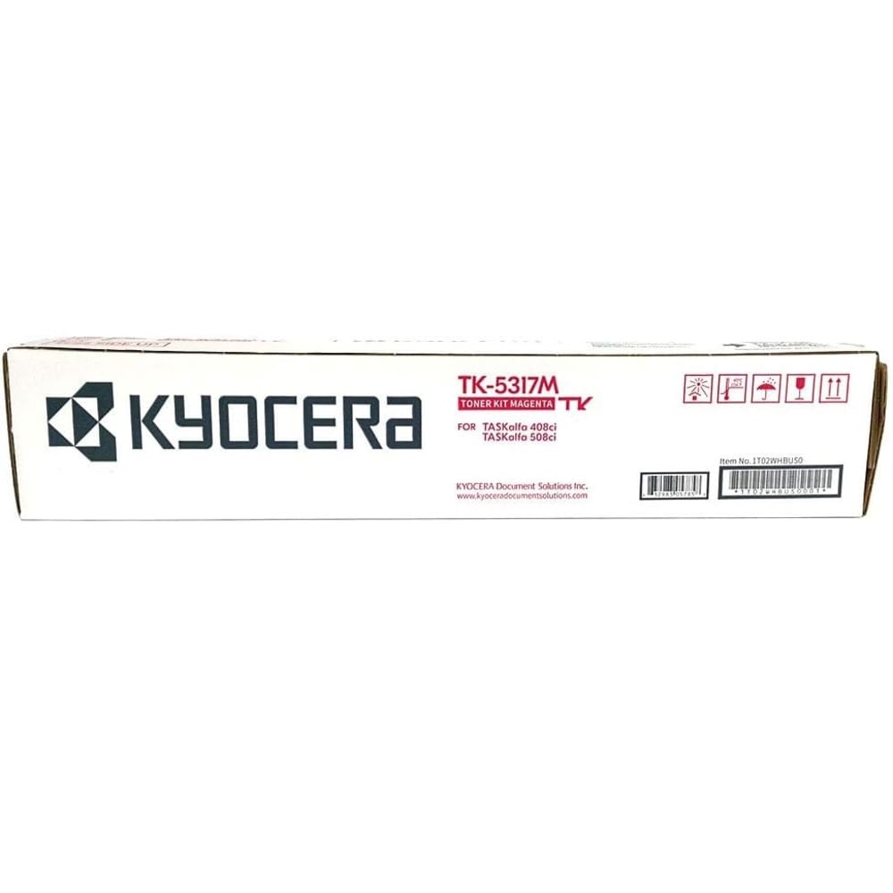 Kyocera Mita TK-5317M Magenta Standard Yield Toner Cartridge, 1T02WHBUS0 MPN:1T02WHBUS0