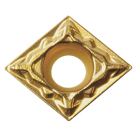 Diamond Turning Insert, Diamond, 5/16 in, .5 MPN:CPMT251505PPPV720