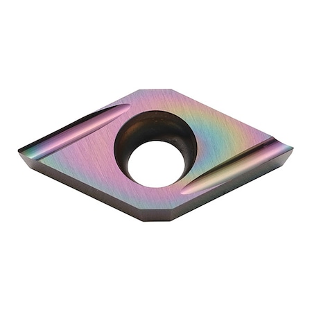 Diamond Turning Insert, Diamond, 2, .5 MPN:DCET21505MFLUPDL010