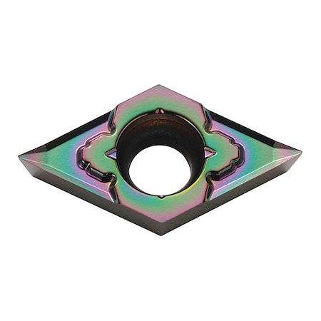 Diamond Turning Insert, Diamond, 2, .5 MPN:DCGT21505MPCKPDL010