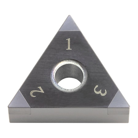 Diamond Turning Insert, Triangle, 3, 1 MPN:TNGA331ME6KBN05M