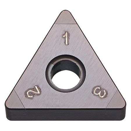 Triangle Turning Insert, Grade CBN MPN:TNGA331S00245MEPKBN05M