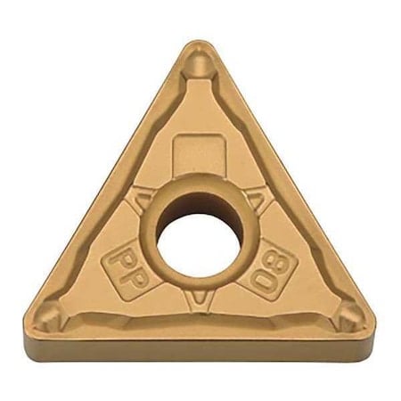 Triangle Turning Insert, Triangle, 3/8 in, TNMG, 0.0312 in, Carbide MPN:TNMG332PP CA530