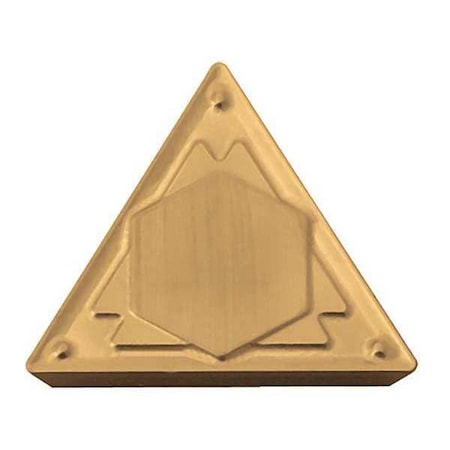 Triangle Turning Insert, Triangle, 3/8 in, TPMR, 0.0312 in, Carbide MPN:TPMR322HQ CA525