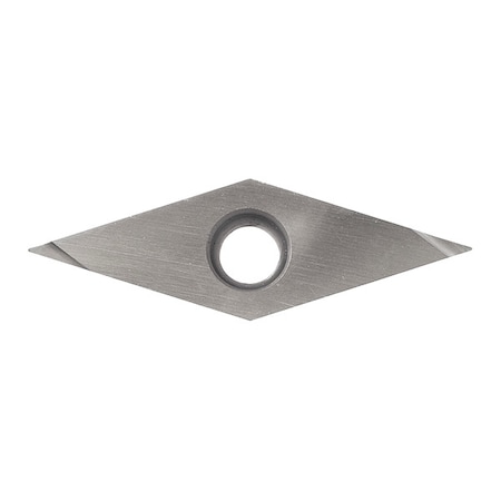 Diamond Turning Insert, Diamond, 2, .2 MPN:VBGT2202RFKW10