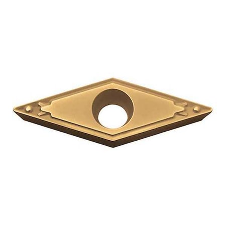 Diamond Turning Insert, Diamond, 2, VBMT, 2, Carbide MPN:VBMT222HQ CA525