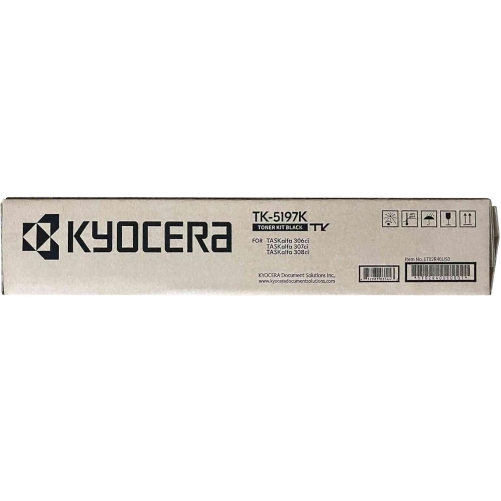 Kyocera Mita TK-5197K Black Standard Yield Toner Cartridge, 1T02R40US0 MPN:1T02R40US0