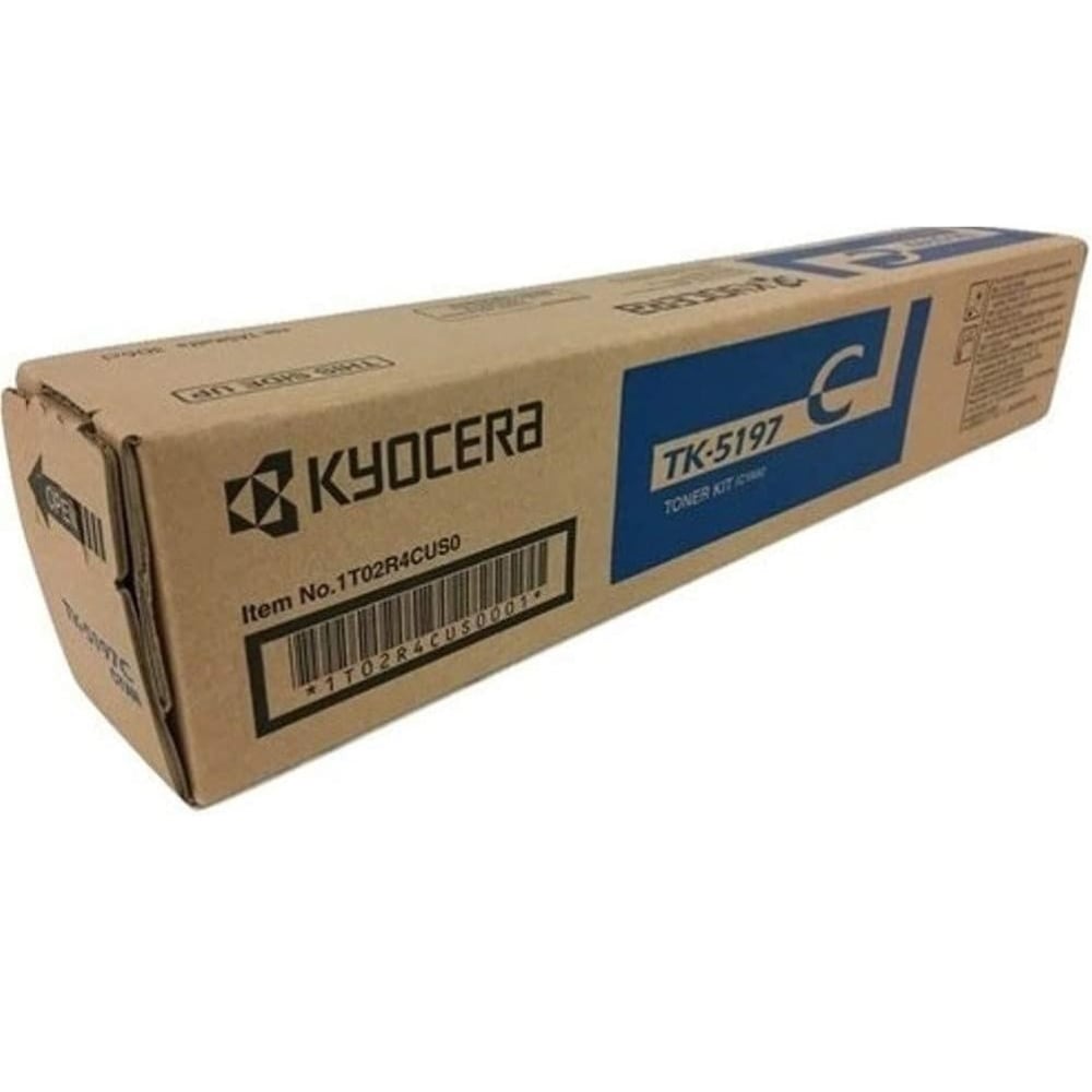 Kyocera Mita TK-5197C Cyan Standard Yield Toner Cartridge, 1T02R4CUS0 MPN:1T02R4CUS0