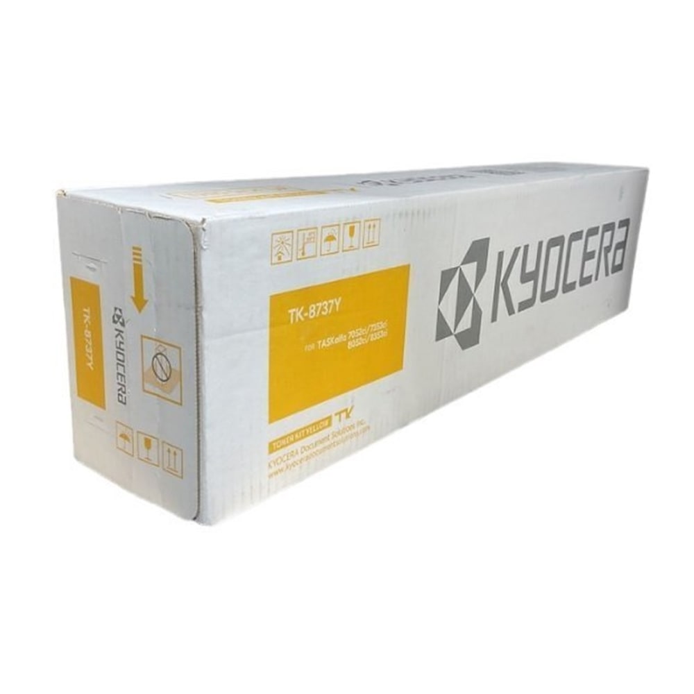 Kyocera Mita TK-8737Y Yellow Standard Yield Toner Cartridge, 1T02XNAUS0 MPN:1T02XNAUS0