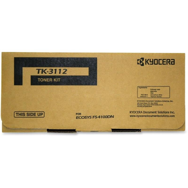 Kyocera Original Toner Cartridge - Laser - 15500 Pages - Black - 1 Each MPN:TK-3112