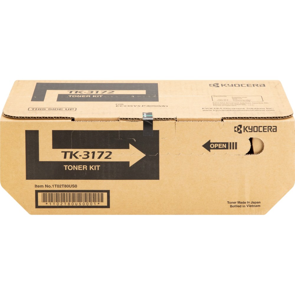 Kyocera TK-3172 Black Toner Cartridge MPN:TK-3172