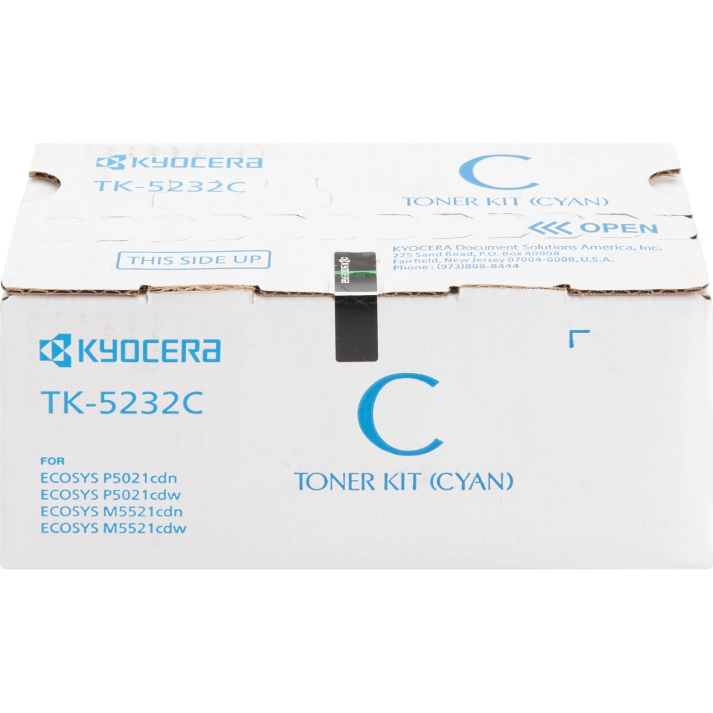 Kyocera TK-5232 Cyan High Yield Toner Cartridge MPN:TK-5232C