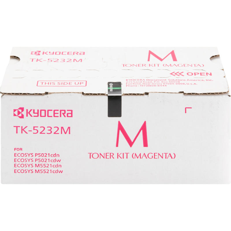 Kyocera TK-5232 Magenta High Yield Toner Cartridge MPN:TK-5232M