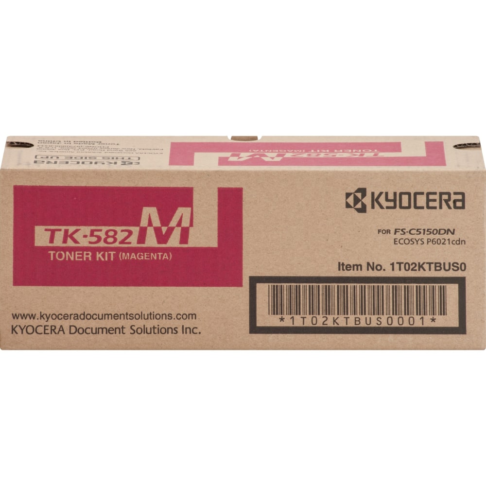 Kyocera TK 582M - Magenta - original - toner cartridge - for FS-C5150DN, C5150DN/KL3 MPN:TK582M
