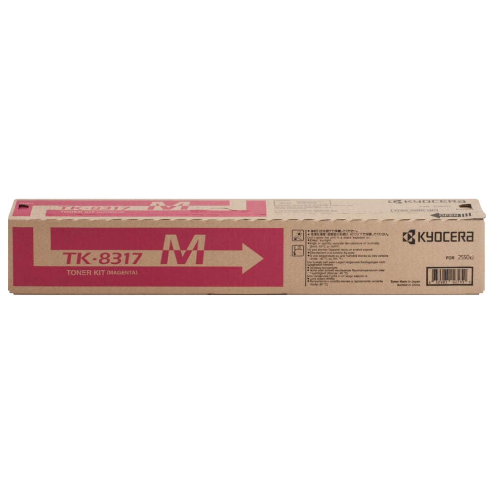 Kyocera Original Toner Cartridge - Laser - High Yield - Magenta - 1 Each MPN:TK8317M