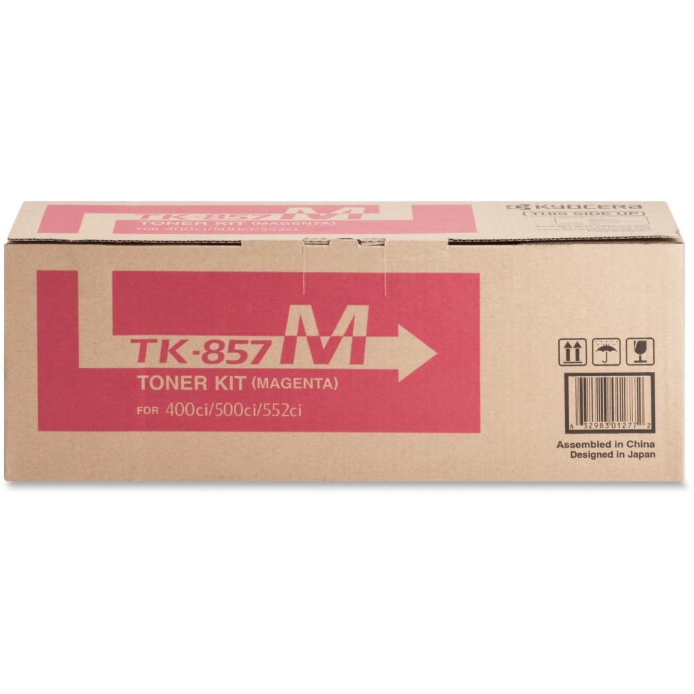 Kyocera TK 857M - Magenta - original - toner cartridge - for TASKalfa 400ci, 500ci, 552ci MPN:TK857M