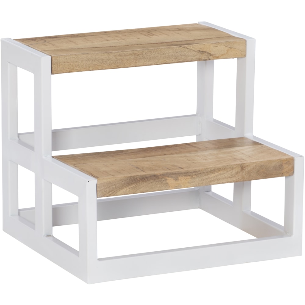Powell Ephraim Bed Steps, 15inH, White MPN:ODP2709