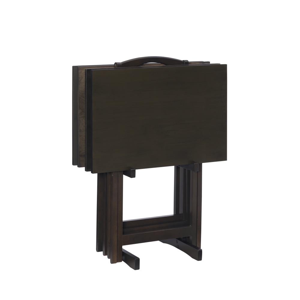 Powell Ardai 5-Piece Tray Table Set, Gray MPN:ODP2812