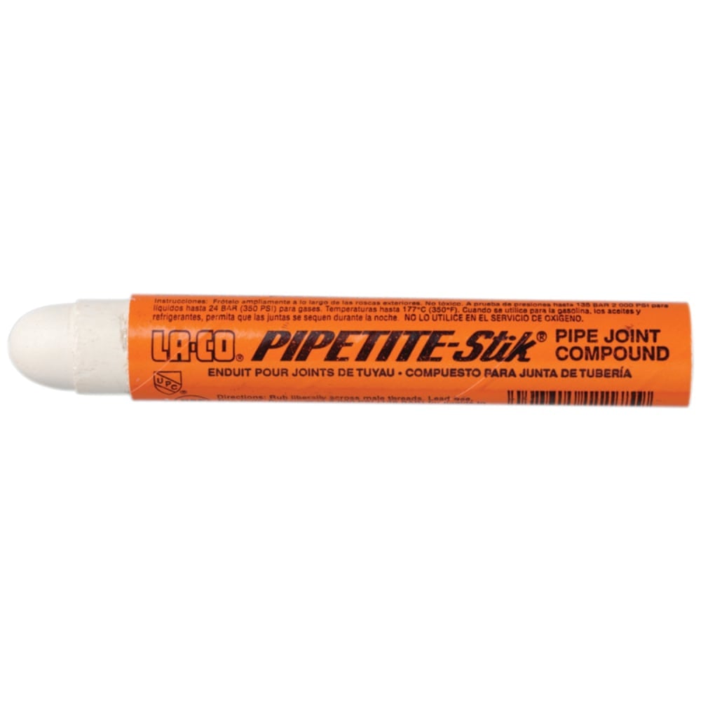 LA-CO Industries Pipetite-Stik Pipe Joint Compound, 1.24 Oz MPN:11175