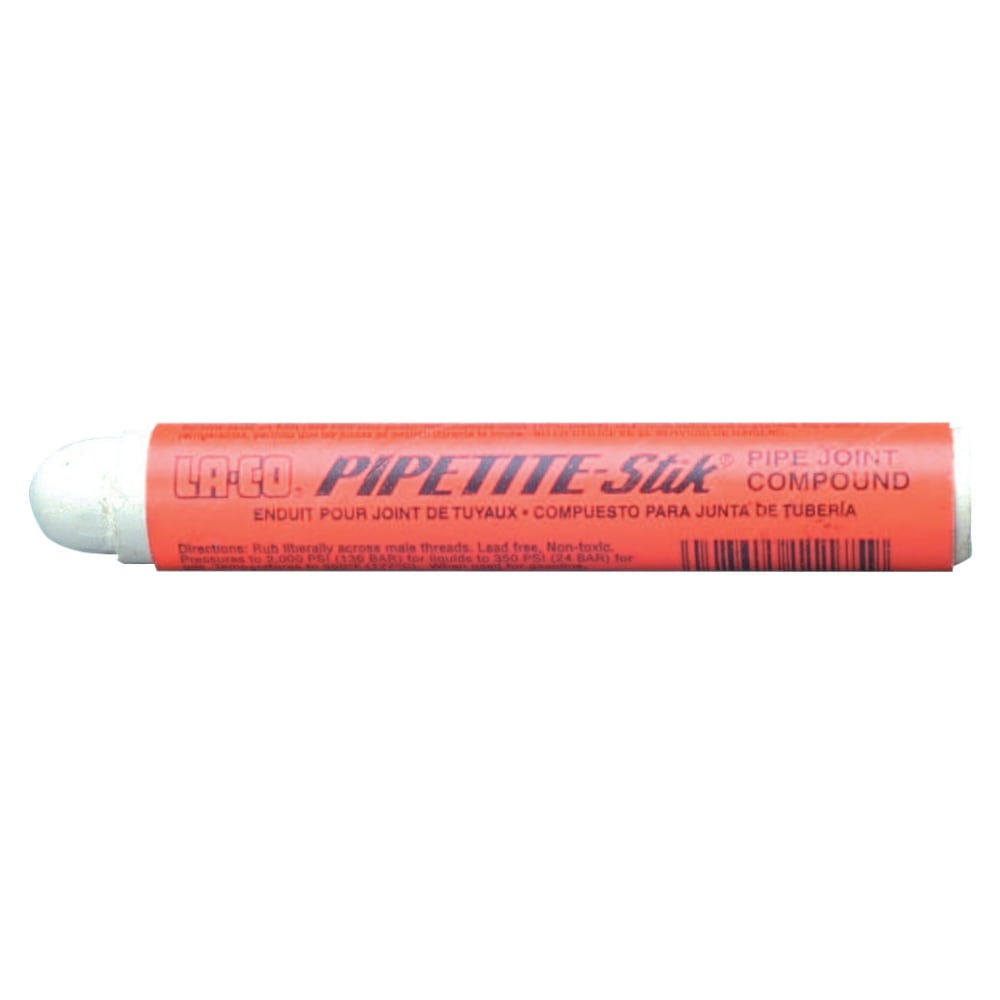 Pipetite-Stik Pipe Thread Compounds, 4 oz Stick, Off-White MPN:11176