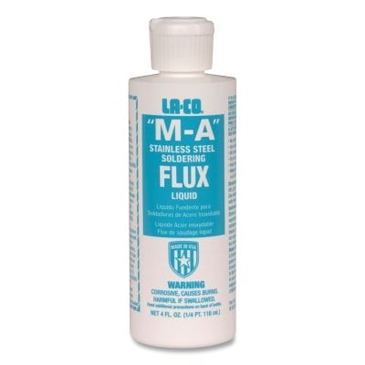 M-A Stainless Steel Fluxliquid Bottle 1 Qt MPN:23913