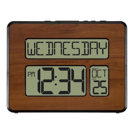 Atomic Digital Wall Clock MPN:513-1419-WA-INT