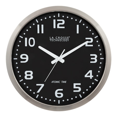 Metal Atomic Analaog Wall Clock, 16