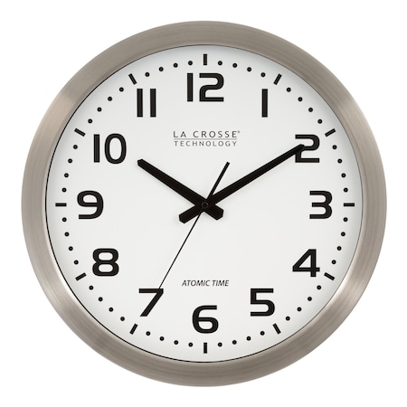Metal Atomic Analog Wall Clock, 16