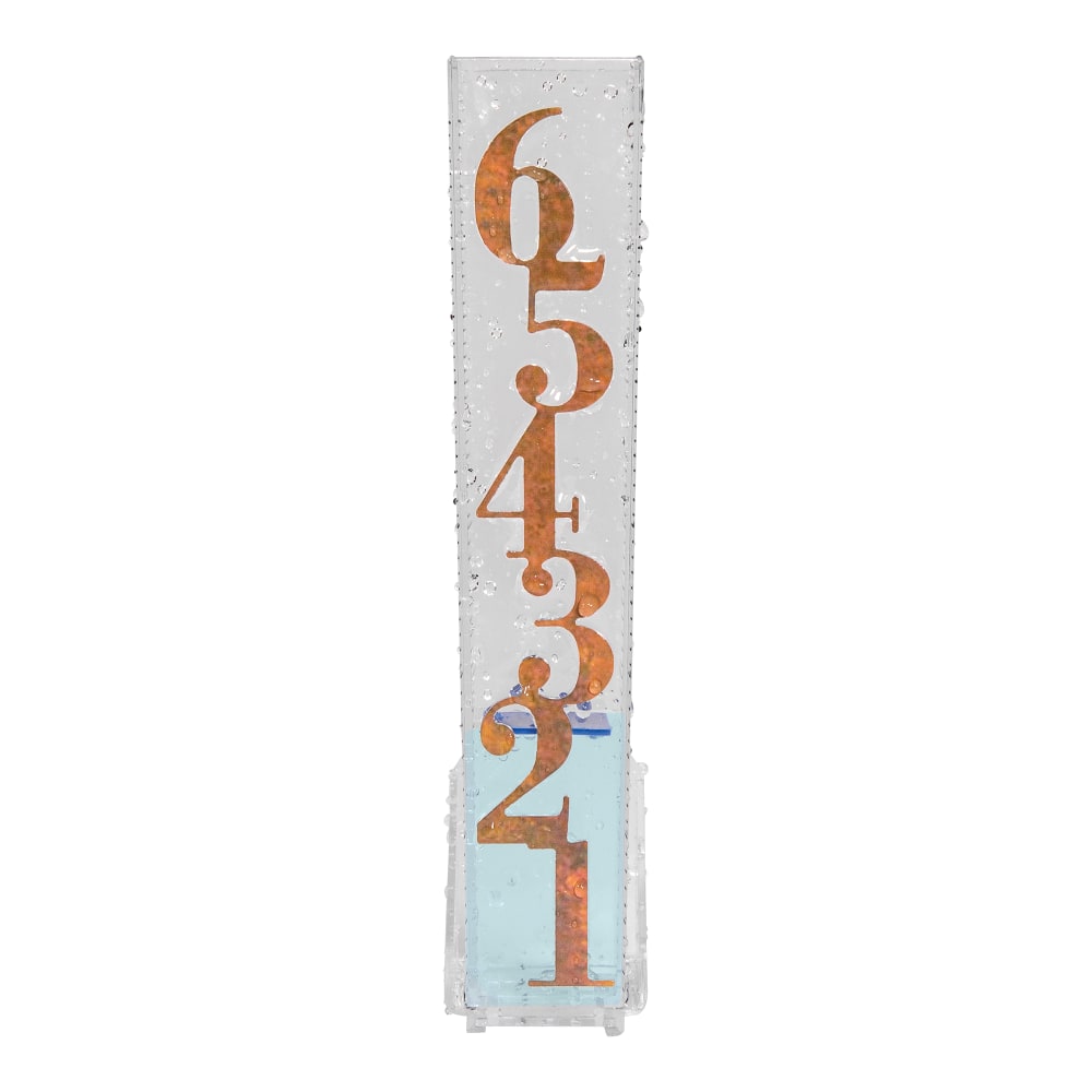 La Crosse Technology Patina Rain Gauge, 1-1/4in x 1-1/4in x 6in, Clear MPN:705-110