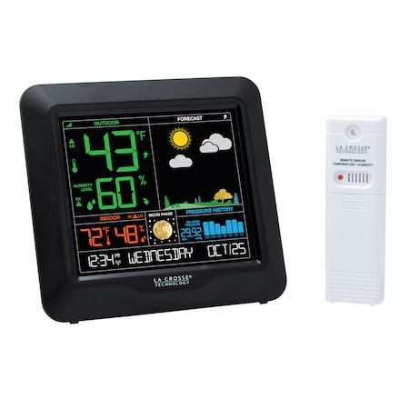 Wireless Color Forecast Weather Station MPN:S84107-INT