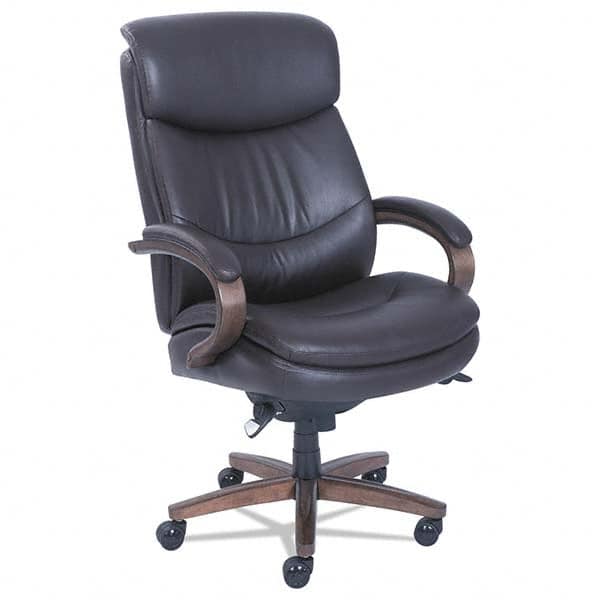 Task Chair: Bonded Leather, Brown MPN:LZB48961B
