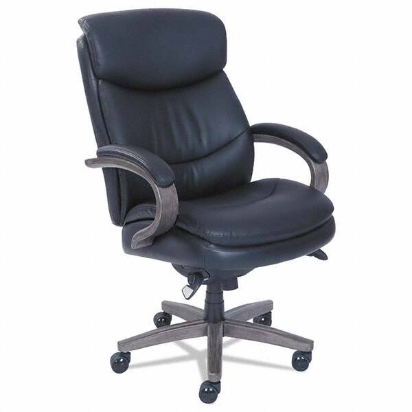 Task Chair: Bonded Leather, Black MPN:LZB48962A