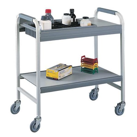 Laboratory Cart with Flexi-Bin, Welded Steel Frame, 34 7/8 in L, 19 in W, 36 3/8 in H MPN:8010000