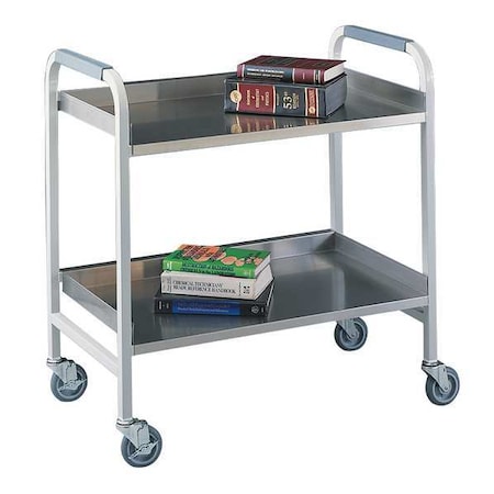Laboratory Cart, Welded Steel Frame, 34 7/8 in L, 19 in W, 36 3/8 in H MPN:8019000