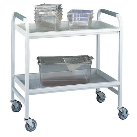 Laboratory Pan Cart, Welded Steel Frame, 34 7/8 in L, 19 in W, 36 3/8 in H MPN:8047500