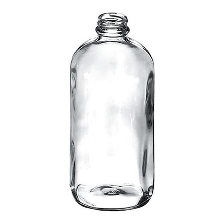 Boston Round Bottle, 32 oz., PVC, Flint MPN:KG3250