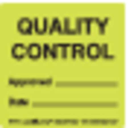 Quality Control Approvd Date, Label, Pk500 MPN:BLT22