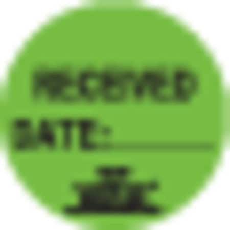 Received w/ Date, Label, 2