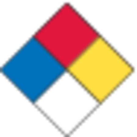 NFPA Diamond Only Label, Paper, Pk1000 MPN:H-L34