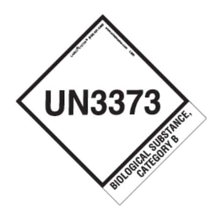 Hazard Mat Ship Lbls, 4inx4-3/4in, PK500 MPN:L380