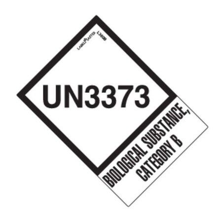 Hazardous Mat Shipping Lbls, 2inx2-3/4in, PK500 MPN:L380B