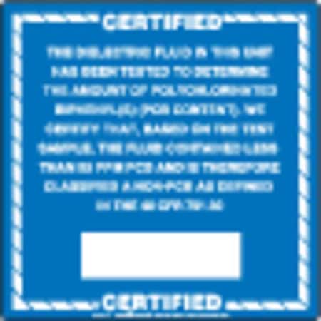 Certified Labels, PCB, Standard, 6