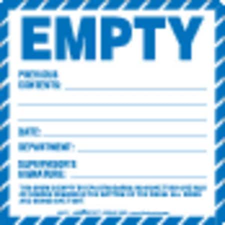 Empty Label, PVC-Free Film, 6