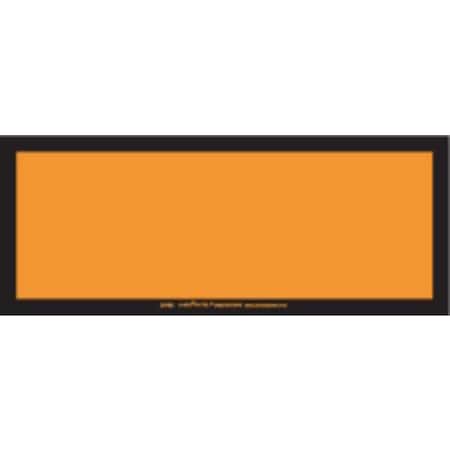 Blank Orange Label Removable Vinyl, Pk25 MPN:ZOPEZ