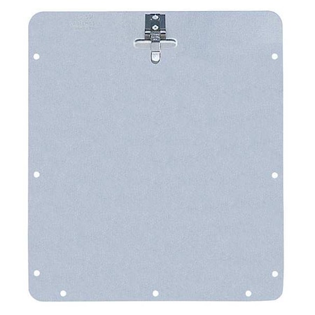 Vehicle Placard Holder, Aluminum, 14 1/8 in W x 12 1/2 in H MPN:80SM-02