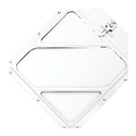 Vehicle Placard Holder, Aluminum, 12 1/2 in W x 14 1/8 in H MPN:80SMW4CC97
