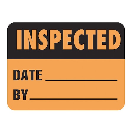 Inspected Label, PK500 MPN:BT304